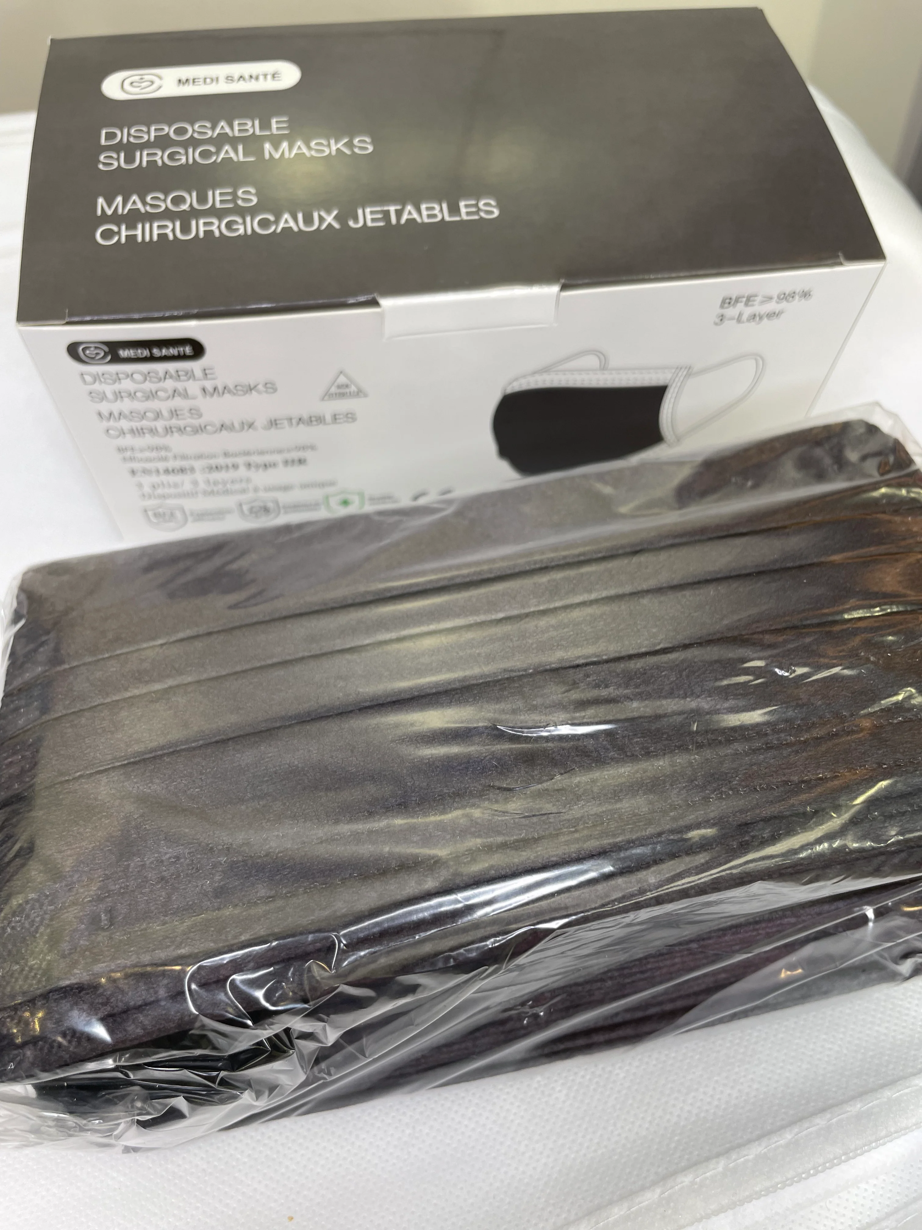 MARVEL GREY LUXE DISPOSABLE FACE MASKS (Type IIR) - Image 3